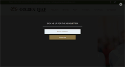 Desktop Screenshot of goldenleafholdings.com
